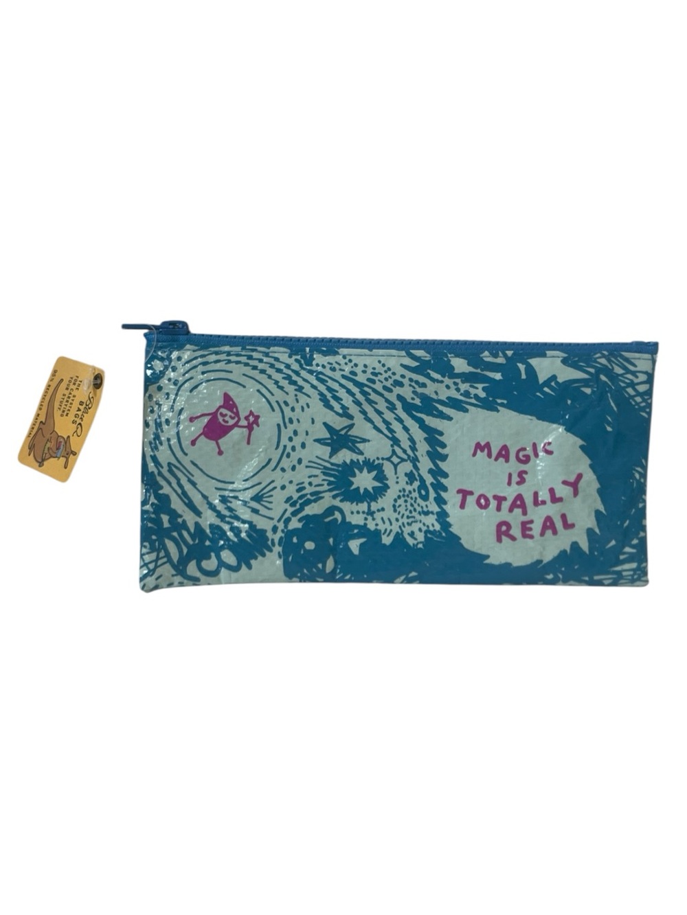NWT Blue Q "Magic is Totally Real" Pencil Case